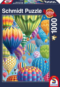 PUZZLE 1000 ENVOL DE BALLONS