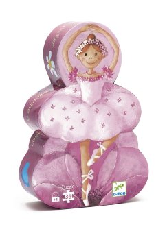 PUZZLE BALLERINE A LA FLEUR