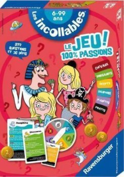 JEU 100% PASSIONS INCOLLABLES