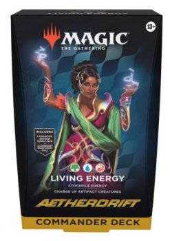 COMMANDER AETHERDRIFT LIVING ENERGY (Anglais)