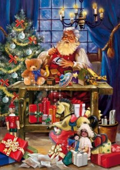 40P BOIS - SANTA’S WORKS