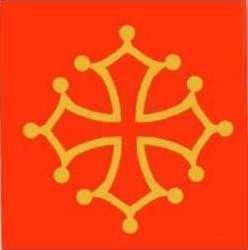 40P BOIS - DRAPEAU OCCITANIE