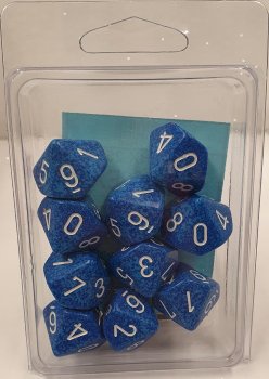 SET DE 10D10 SPECKLED WATER