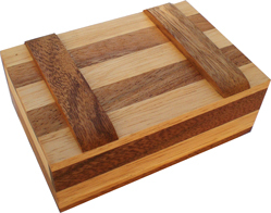 BOITE SECRETE BICOLORE