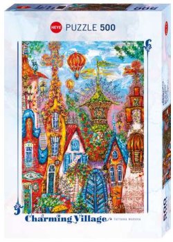 500P CHARMING VILLAGE BLUE GAT