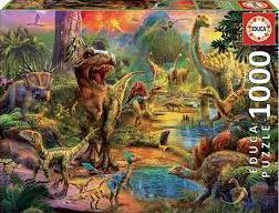 1000P TERRE DE DINOSAURES