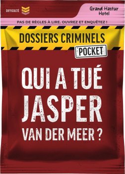 DOSSIERS CRIMINELS POCKET 3 QUI A TUE JASPER VAN DER MEER ?