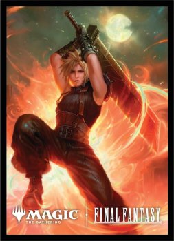 MTG FF - 100 SLEEVES COMMANDER Cloud Final Fantasy