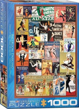 1000P AFFICHES DE DANCE PUZZLE