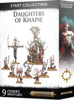 START COLLECTING DAUGHTERS OF KHAINE 2020