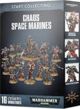 START COLLECTING CHAOS SPACE MARINES