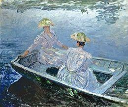 1000P La barque bleue (MONET)