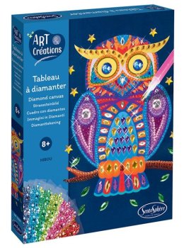 HIBOU : TABLEAU A DIAMANTER