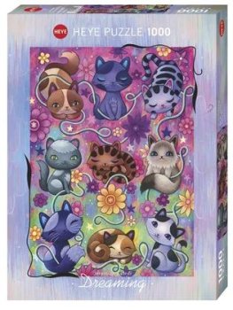 1000P DREAMING KITTY CATS
