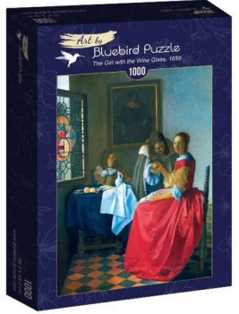 1000P THE GIRL WITH THE WINE G