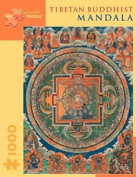 1000P MANDALA TIBETAN BUDDHIST