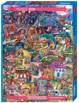 1000P HAPPY TOWN GOOD EVENING