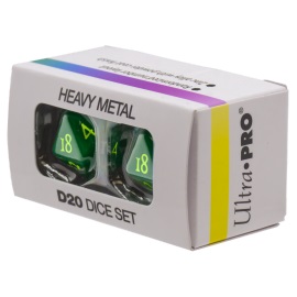 Vivid Heavy Metal Dice : Green