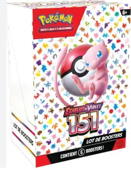 POKEMON BUNDLE 6 BOOSTERS EV3.5 151