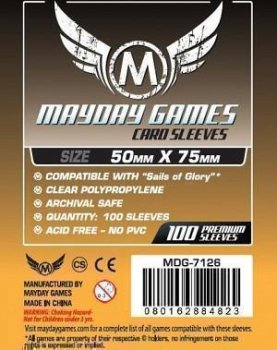 100 PROTEGES CARTES 50X75