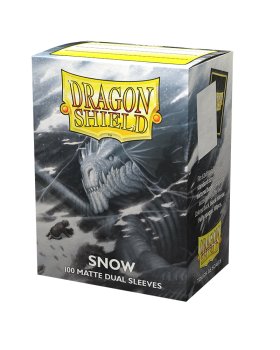 DRAGON SHIELD DUAL MATTE SNOW (100)