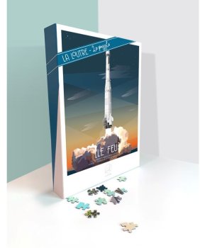 PUZZLE LA LOUTRE 1000 PIECES LE FEU