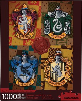 1000P HARRY POTTER BLASONS