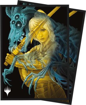 Duskmourn 100ct Deck Sleeves Alt Art Key Char