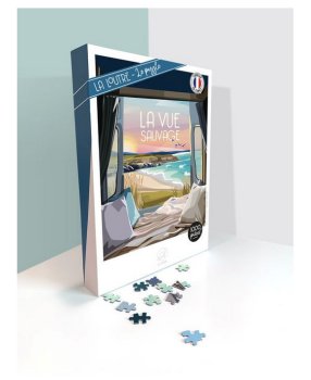 PUZZLE LA LOUTRE 1000 PIECES LA VUE SAUVAGE