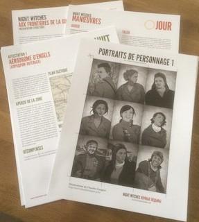 NIGHT WITCHES PORTRAITS DE PERSONNAGE