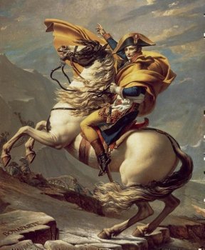 1500P Bonaparte franchissant le Grand-Saint-Bernard (DAVID)