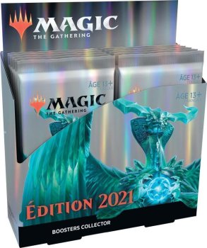 Boite 12 Boosters Collector EDITION MAGIC 21 VF