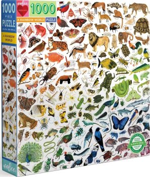 1000P -A RAINBOW WORLD- PUZZLE (EEBOO)