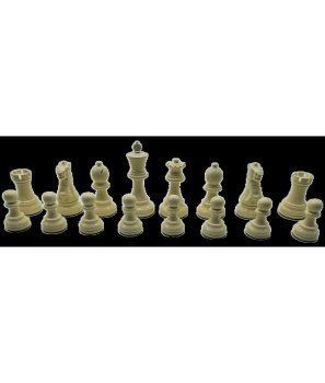 Pièces échecs Parker Glossy Ivoir T5