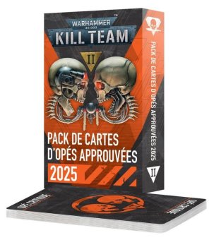 Pack De Cartes D’Opés Approuvées 2025 Kill Team