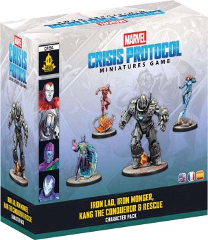 IRON LAD, IRON MONGER, KANG & RESCUE (Marvel Crisis Protocol)