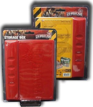 ZOMBICIDE STORAGE BOX RED
