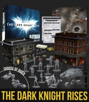 BATMAN THE DARK KNIGHT RISES GAME BOX