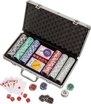 MALLETTE POKER 300JETON 11.5 AB