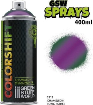 SPRAY COLORSHIFT TOXIC PURPLE COLORS GSW