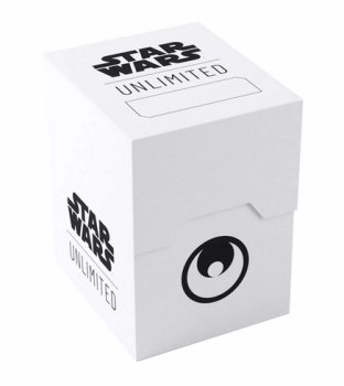 DECK BOX STAR WARS UNLIMITED BLANC / NOIR POUR 60 CARTES
