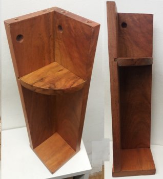 4 * PIEDS CARROM TABLE BASSE PALISSANDRE (4 trous)