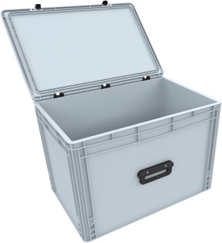 EUROCONTAINER CASE / EURO BOX WITH HANDLE ED 64/42 1G
