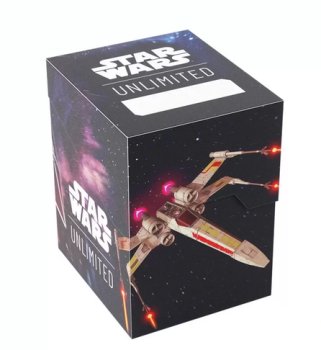 DECK BOX STAR WARS UNLIMITED X-WING / TIE POUR 60 CARTES