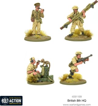 8TH HEADQUARTERS - BRITISH ARMY BOLT ACTION