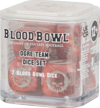 Set de des Blood Bowl pour equipe d’Ogres 2021