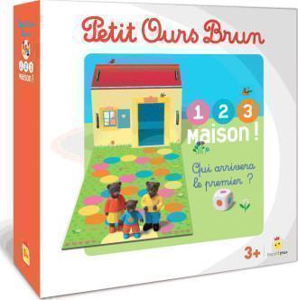 PETIT OURS BRUN 1, 2, 3 MAISON !