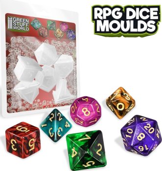 MOULES D DES EN SILICONE X6