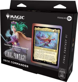 MAGIC FINAL FANTASY DECK COMMANDER - TERRA - TRANSE DE RENAISSANCE
