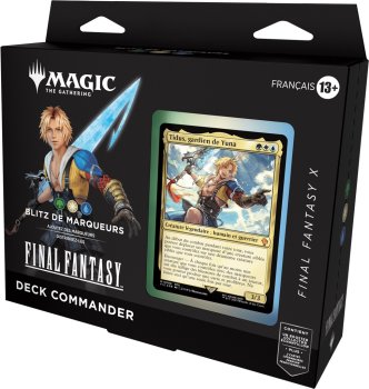 MAGIC FINAL FANTASY DECK COMMANDER TIDUS - BLITZ DE MARQUEURS